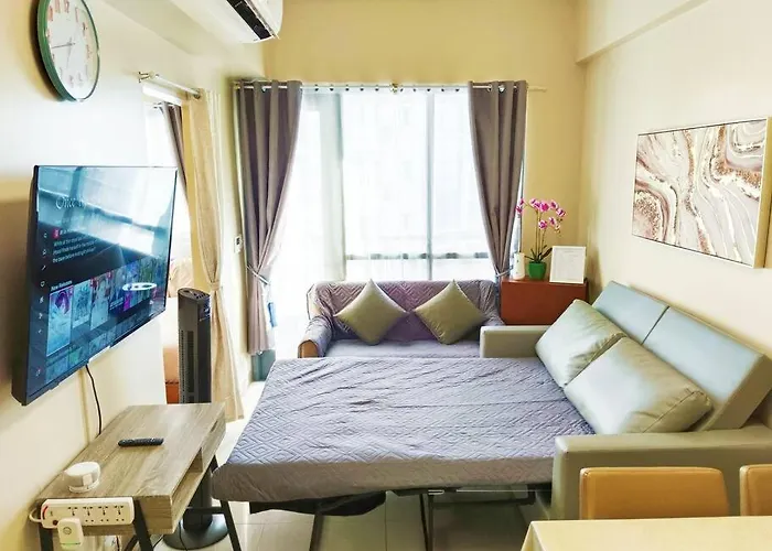 Rustic Retreat In Mactan Newtown Apartment